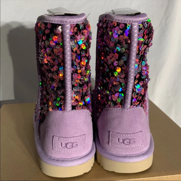 UGG Australia Classic Stellar Chunky Sequin Boots - Picture 7 of 7